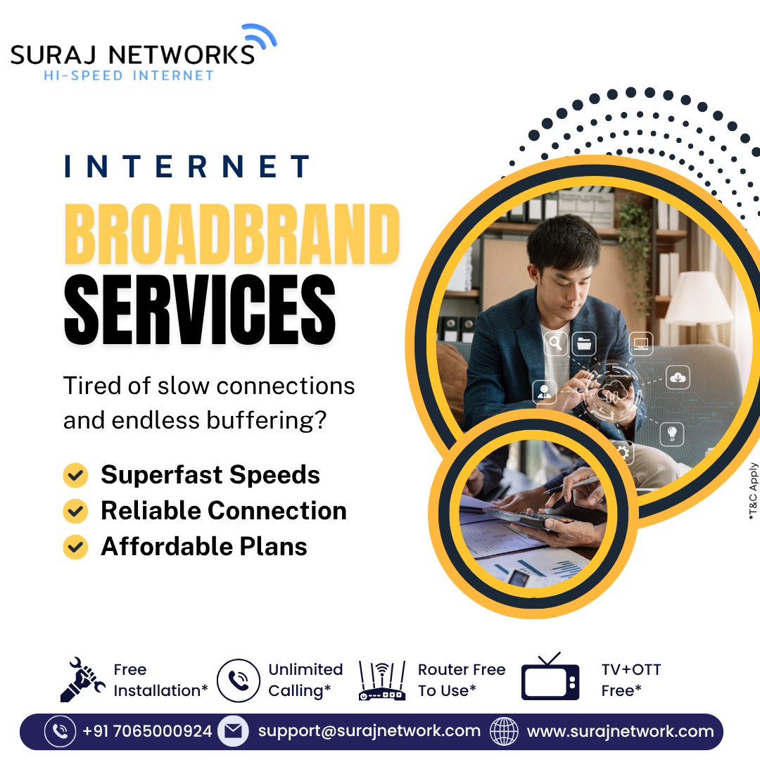 Internet Service Provider in Raj Nagar Extension